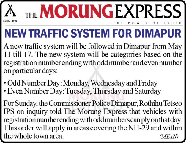 Dmp: 746 vehicles penalized on first day of odd-even rule